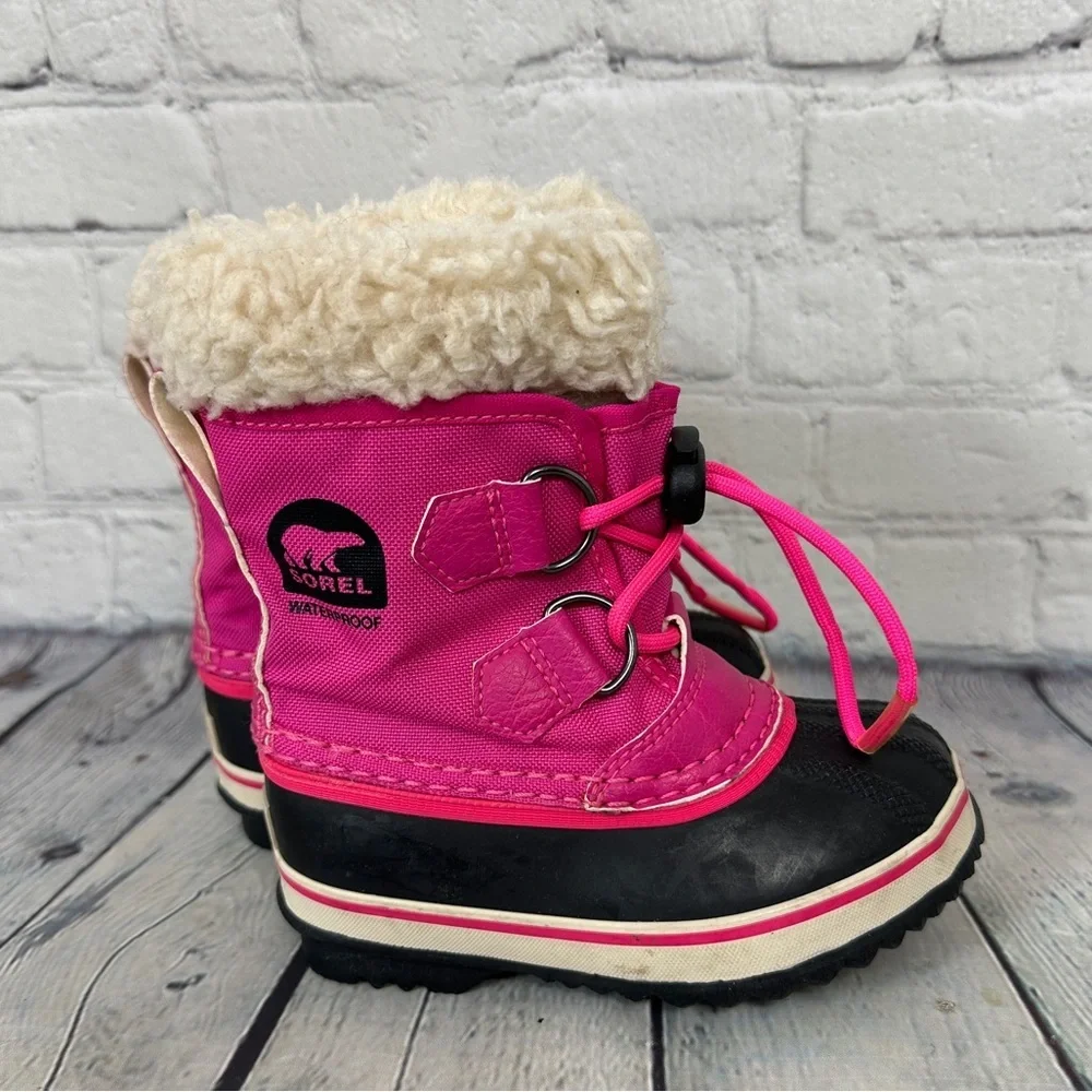 SOREL Yoot Pac Nylon waterproof winter pink size 8